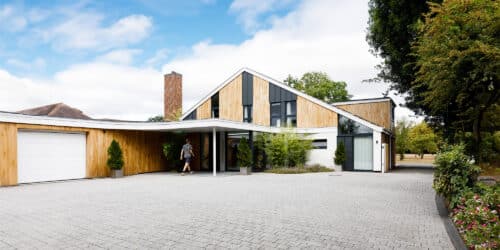 Entrance to Bellropes, a renovation designed by Hawkes Architecture.