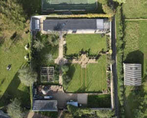 Walled garden, an energy efficient pavilion house in a listed walled garden. Another grand design by Hawkes Architecture.