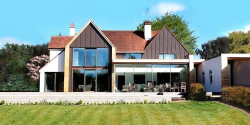 Allerdale, the remodelled extension designed by Hawkes Architecture.