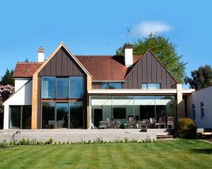 Allerdale, the remodelled extension designed by Hawkes Architecture.