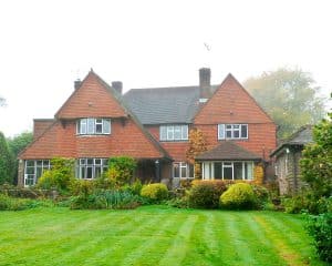 Allerdale, before the remodelling extension, designed by Hawkes Architecture.