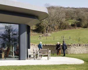 Site visit to Headlands, a Para 80 (Para 55), energy efficient passive house. Another grand design by Hawkes Architecture.