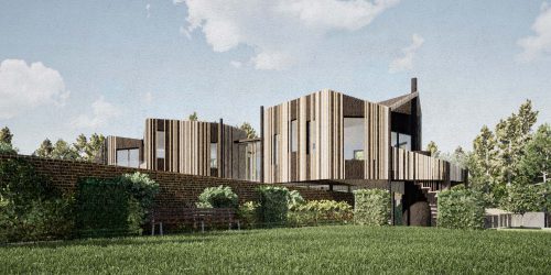 Albury Hall ,a Para 80, energy efficient passive house. Another grand design by Hawkes Architecture.