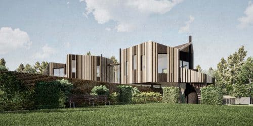 Albury Hall ,a Para 80, energy efficient passive house. Another grand design by Hawkes Architecture.