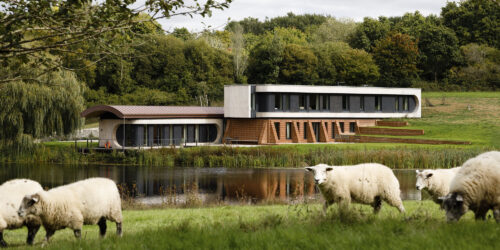 Lake House, a Para 80 (Para 79), energy efficient passive house. Another grand design by Hawkes Architecture.