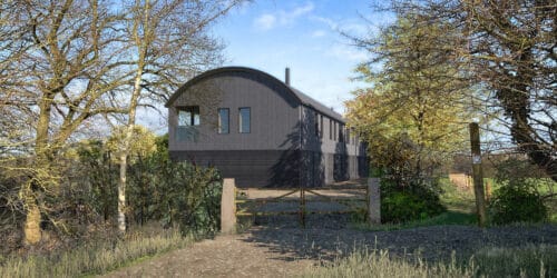 Bury Barn, a Para 80 energy efficient passive house. Another grand design by Hawkes Architecture.